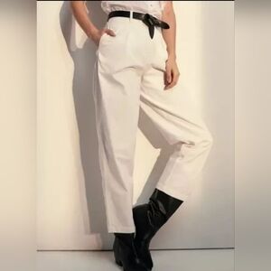 NWOT Aritzia Wilfred Free Day-Off High Waisted Pleated Pants 0